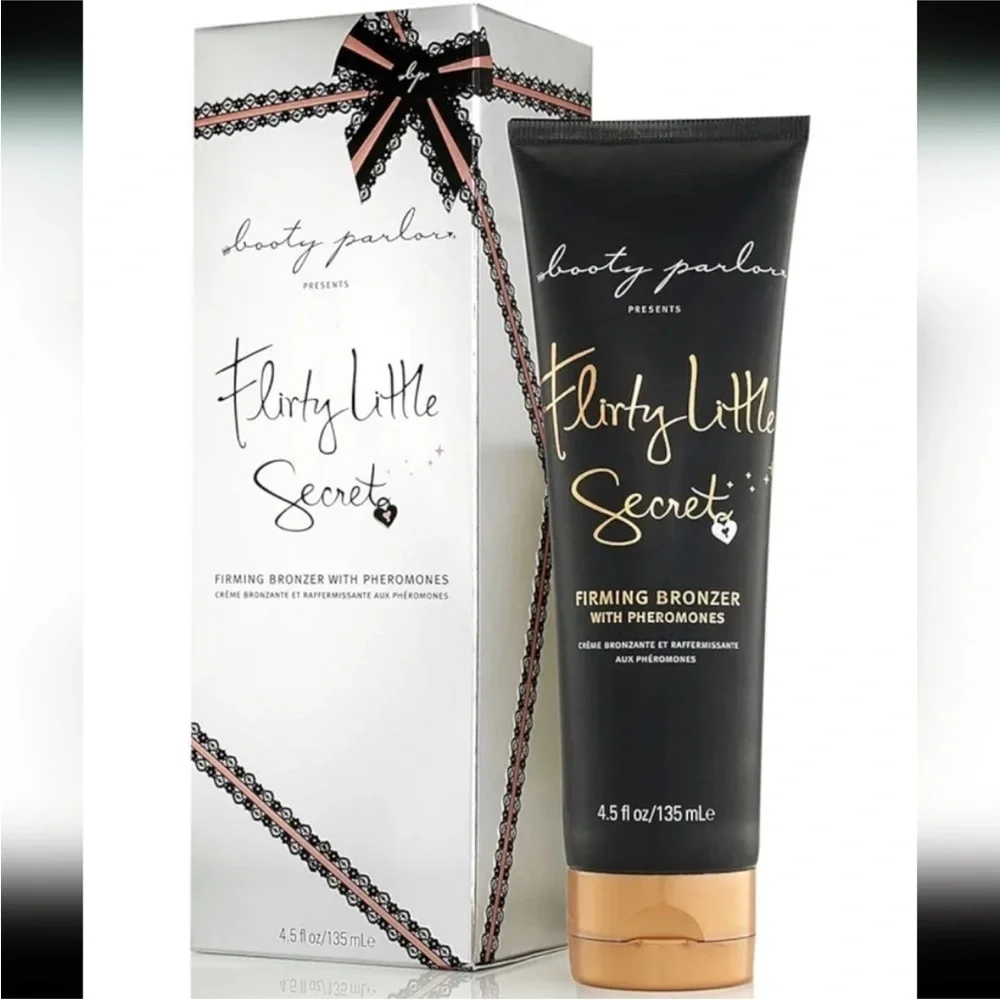 NEW Booty Parlor Flirty Little Secret Firming Bronzer with Pheromones 4.5oz